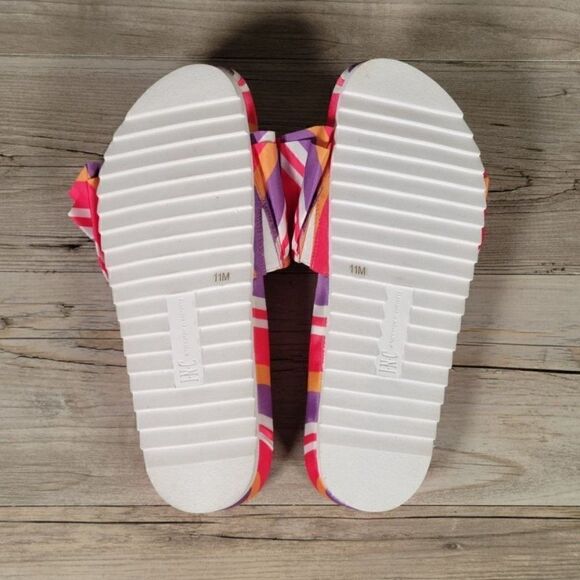 INCāWomen'sāAbenaĀ PoolāSlidesāStripeāSzā11M - Picture 8 of 9